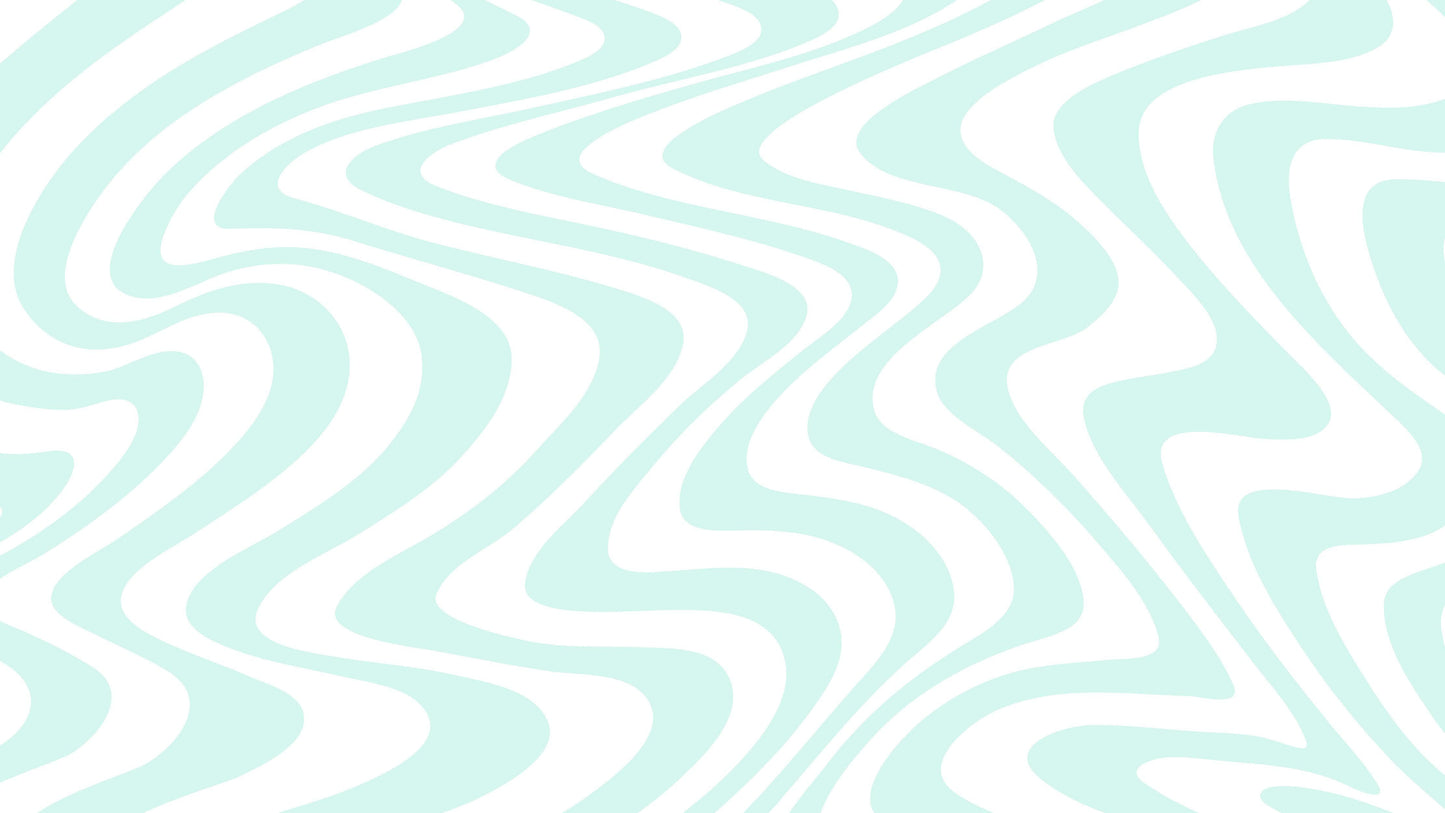 Mint Color Swirly Lines Abstract Wallpaper Mural. #6689