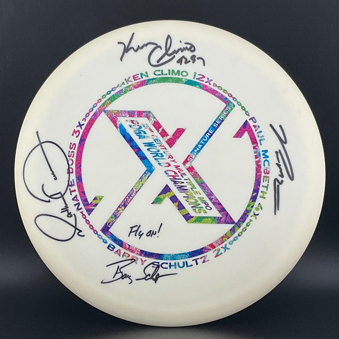 Fuzion Truth *Signed* - 2016 Worlds - 21st Century Multiple MPO PDGA World Champions! Party Time!