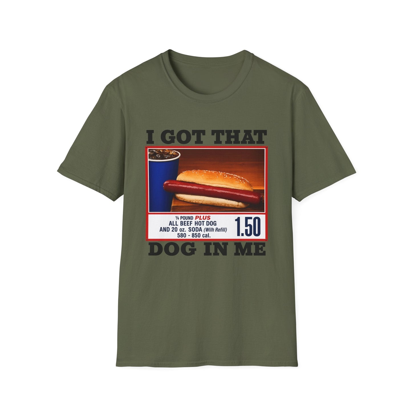 T-Shirt — 'I Got That Dog' Vintage Grocery Graphic Tee