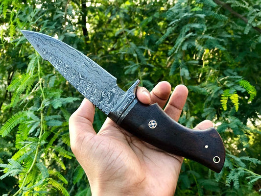 Custom Handmade Damascus Hunting knife
