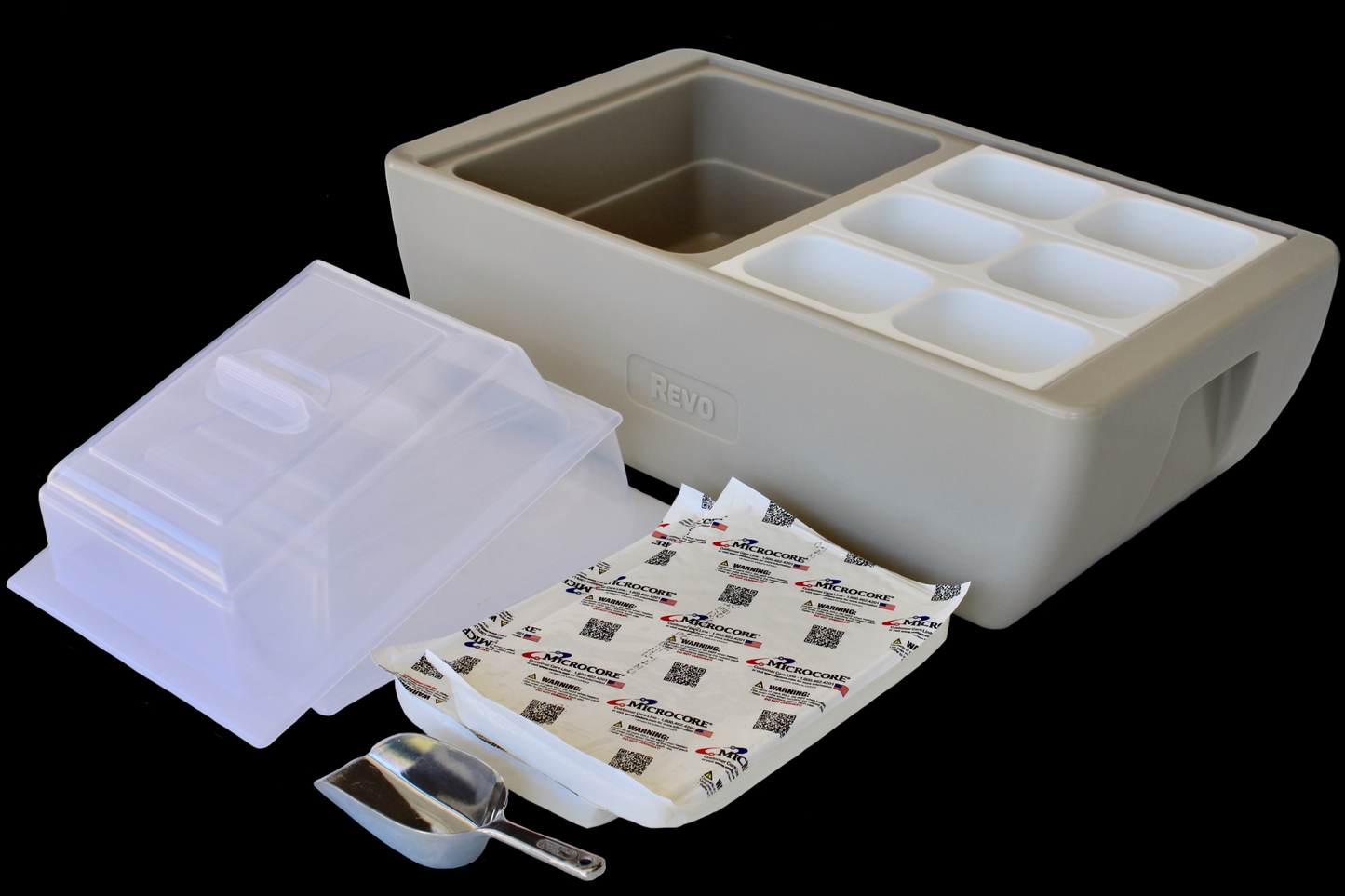 Dubler HEAT Flameless Chafer™ | Greige Mist