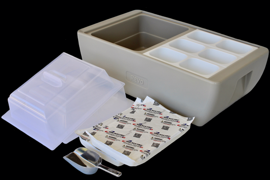 Dubler HEAT Flameless Chafer™ | Greige Mist