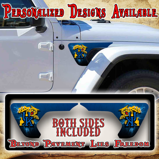 wildcat fender vent for the JL or JT 2018 or newer