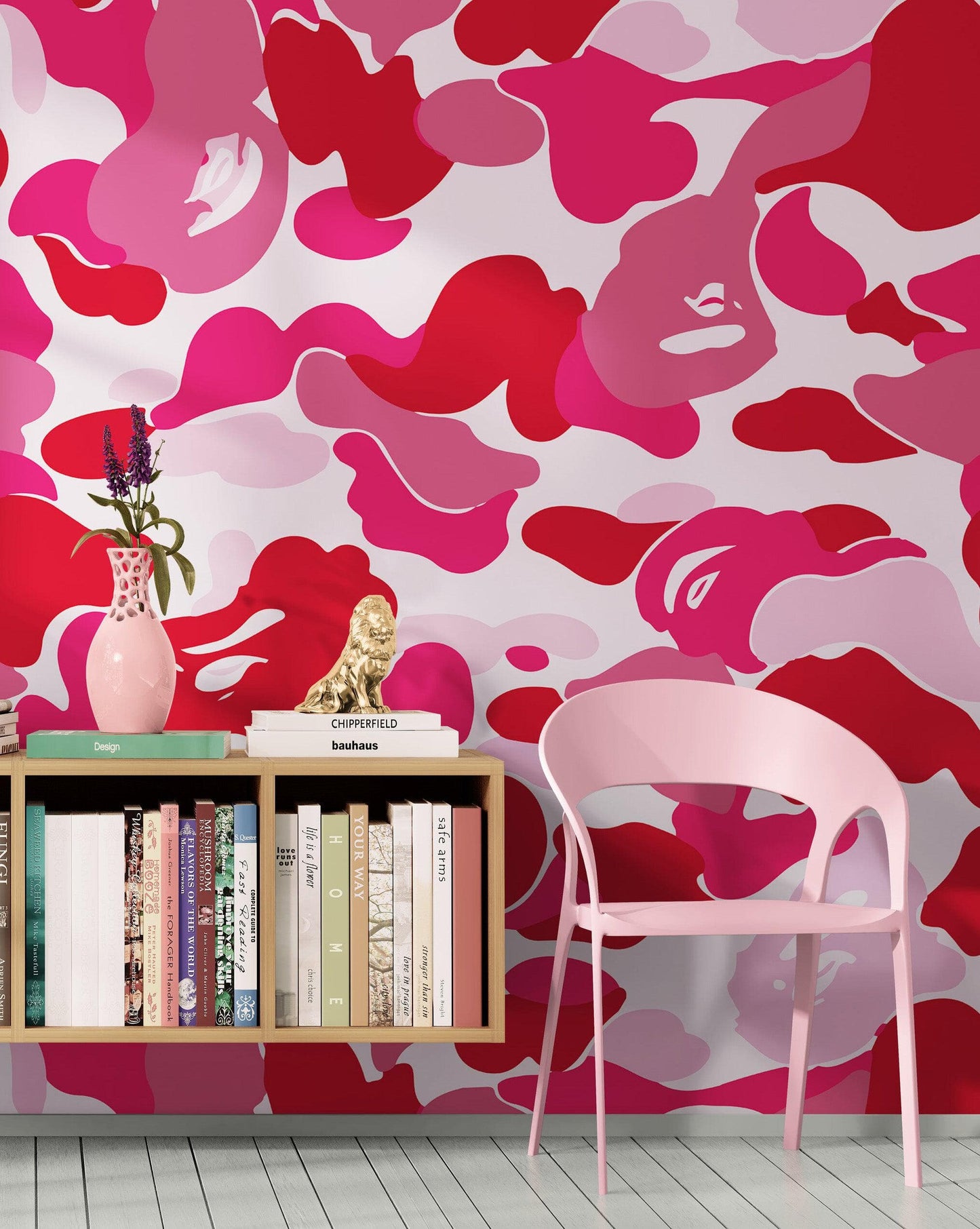 Bape Camo Wallpaper Mural. Grey Camo Streetwear Hype Beast Aesthetics. #6901