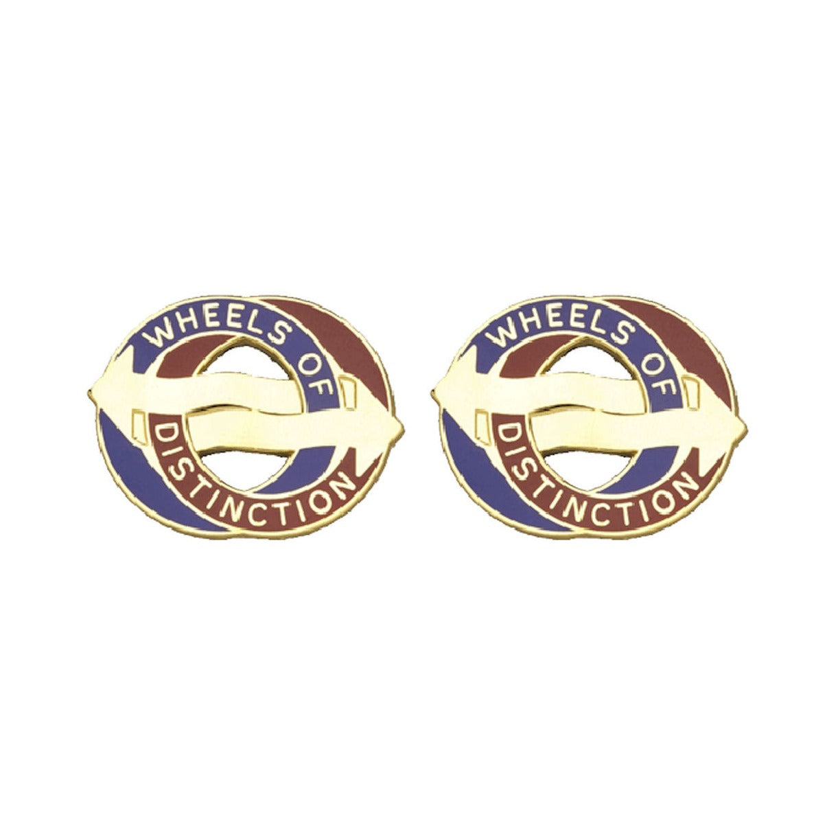 68th Support Battalion Distinctive Unit Insignia - Pair - Wheels Of Distinction