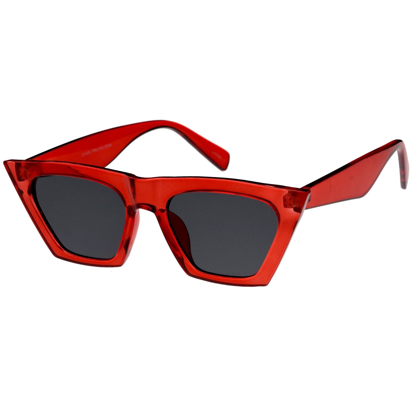 Women's Retro Oversize Wide Pointed Cat Eye Sunglasses C921