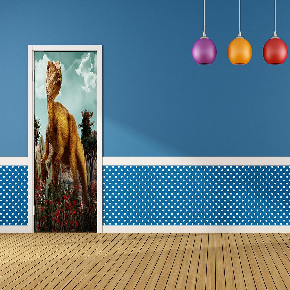 Dinosaur Door Poster