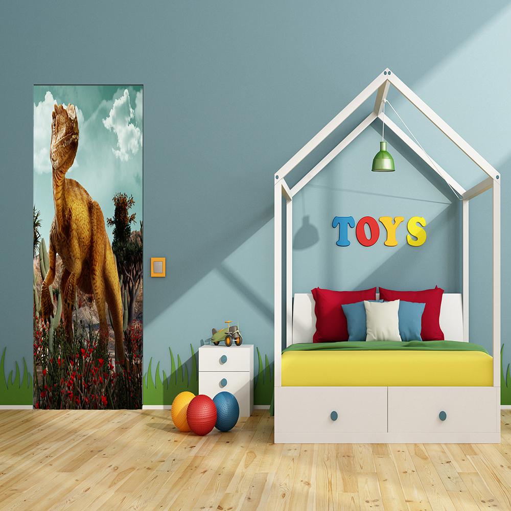 Dinosaur Door Poster