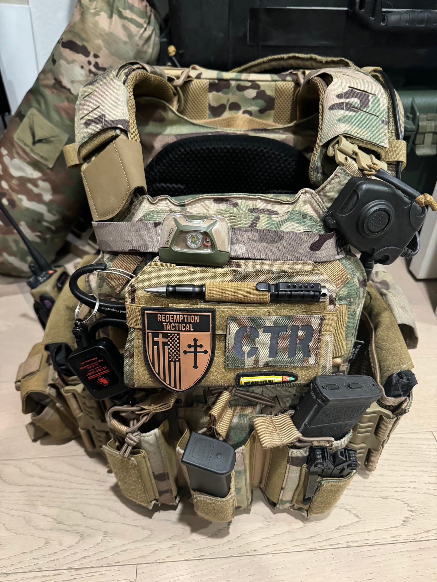 RT CRUSADER 2.0® ARMOR KIT Front/Back Plates LIGHTWEIGHT LEVEL IV  (2) 10x12 Front/Back Plates Full Kit