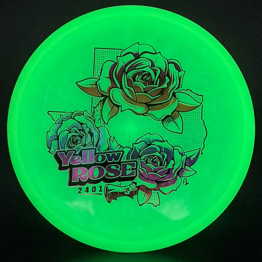 Alpha Glow Yellow Rose - First Run