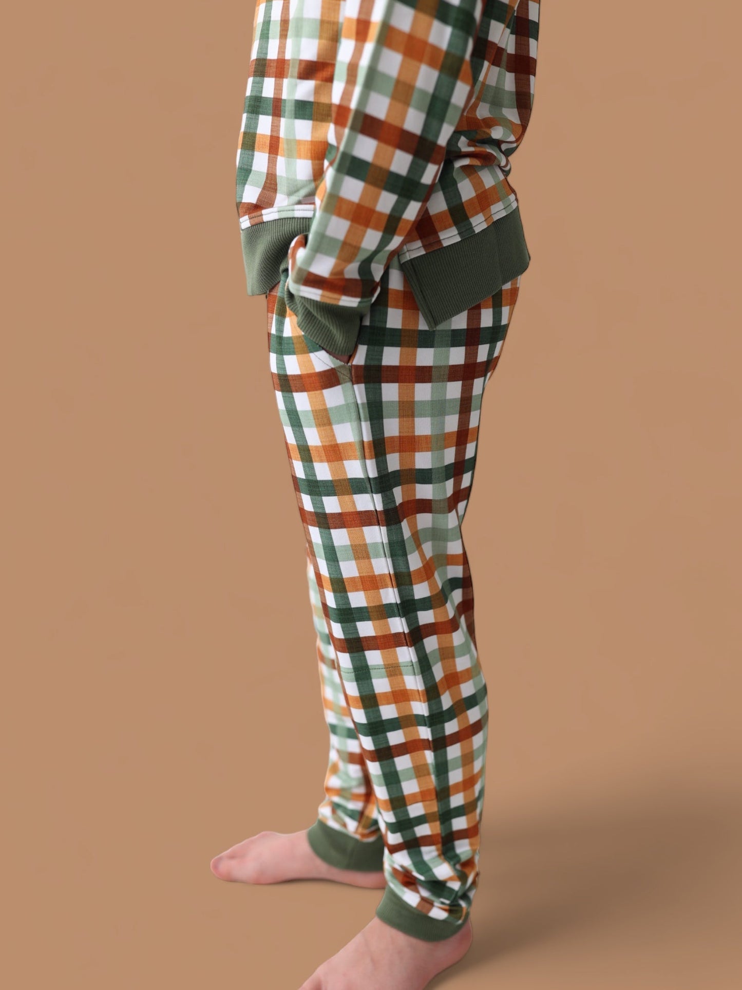 AUTUMN PLAID DREAM JOGGER