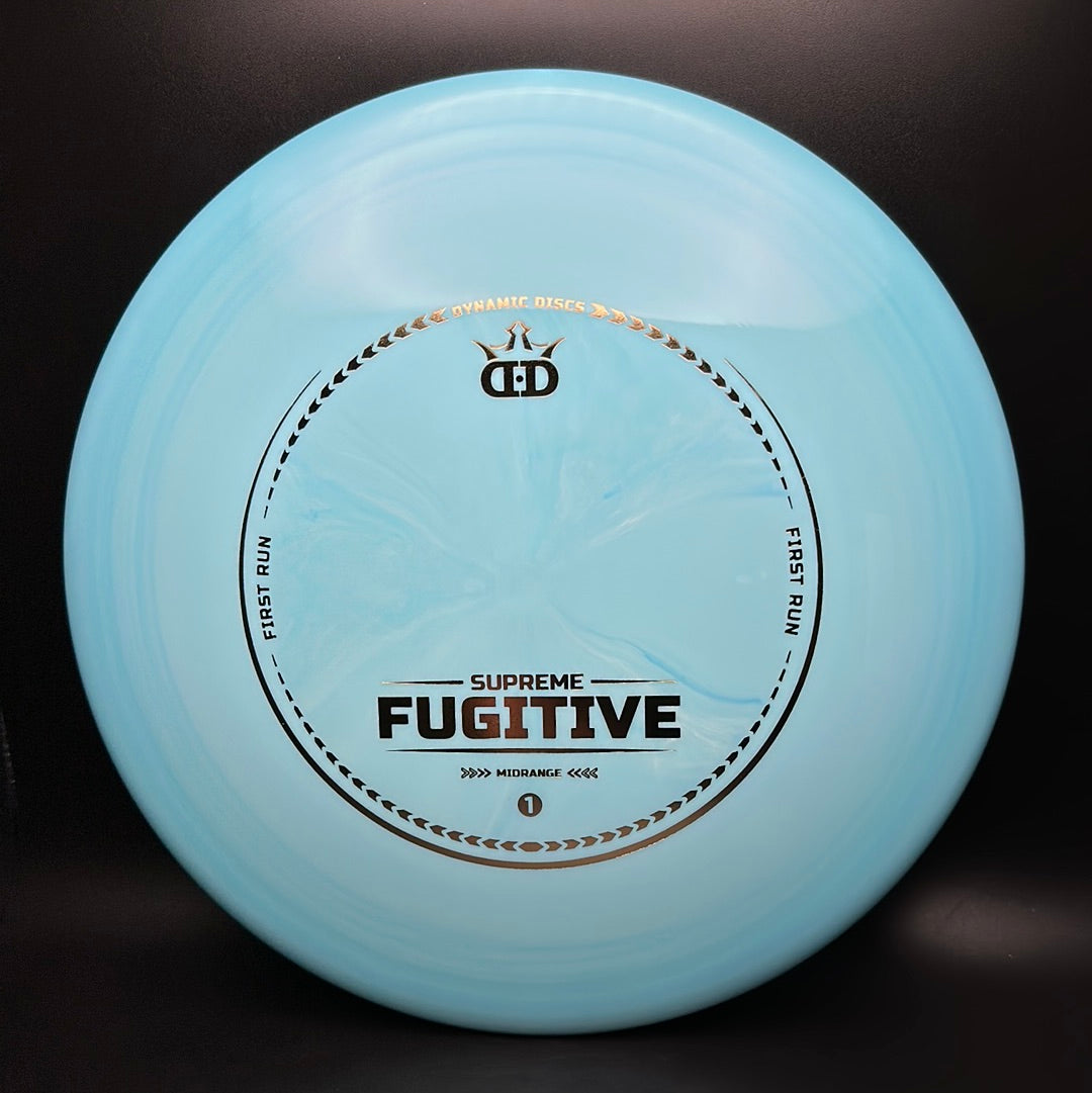 Supreme Fugitive - First Run