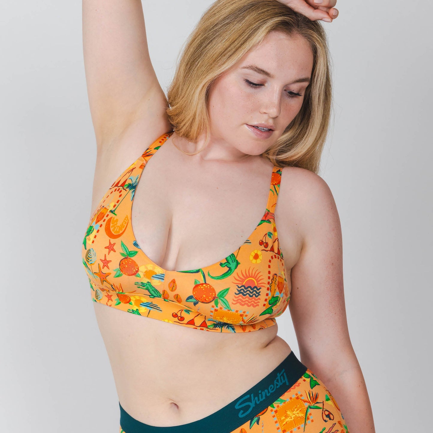 The Sunshine State | Creamsicle Summer Boob Hammock™ Plunge Bralette