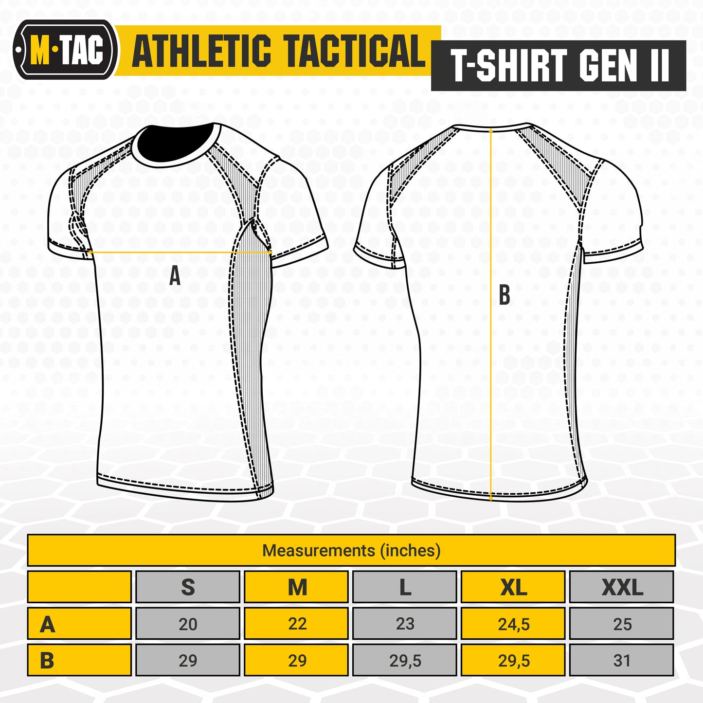 M-Tac T-Shirt Athletic Tactical Gen II with Loop Panels