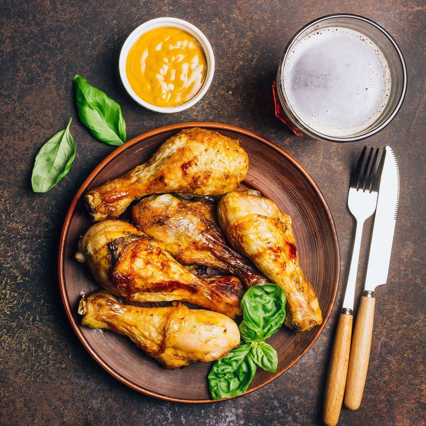 Ground Yellow Mustard