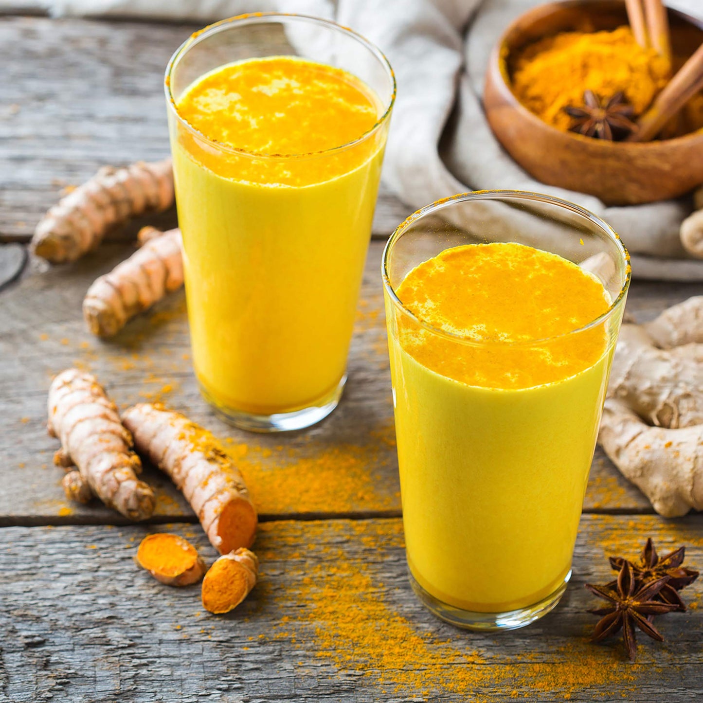 The Spice Lab "Golden Milk" Turmeric Tea Superfood Premium Powder "Tea" (4 oz) (Used to make Golden Milk or as a tasty Turmeric replacement) Sugar Free all Natural