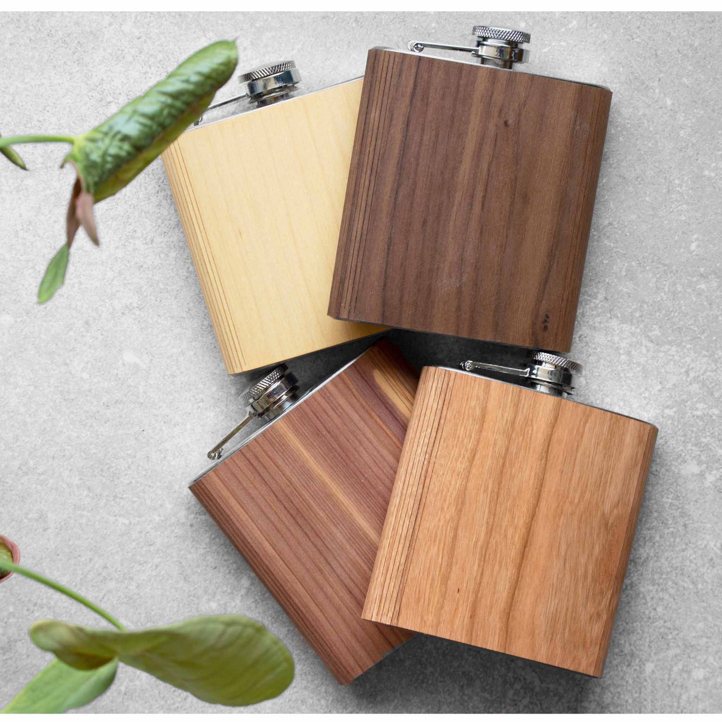 American Hardwoods Flask
