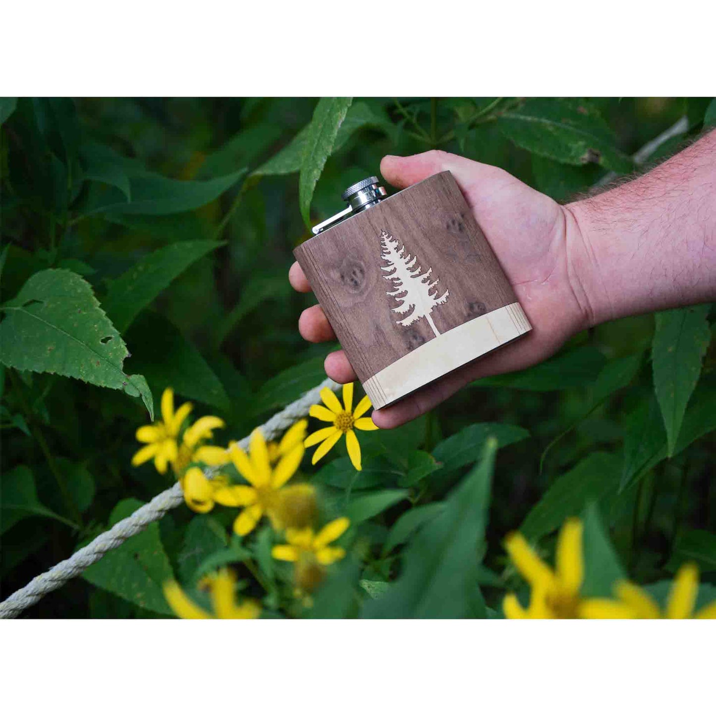 Pine Tree Flask