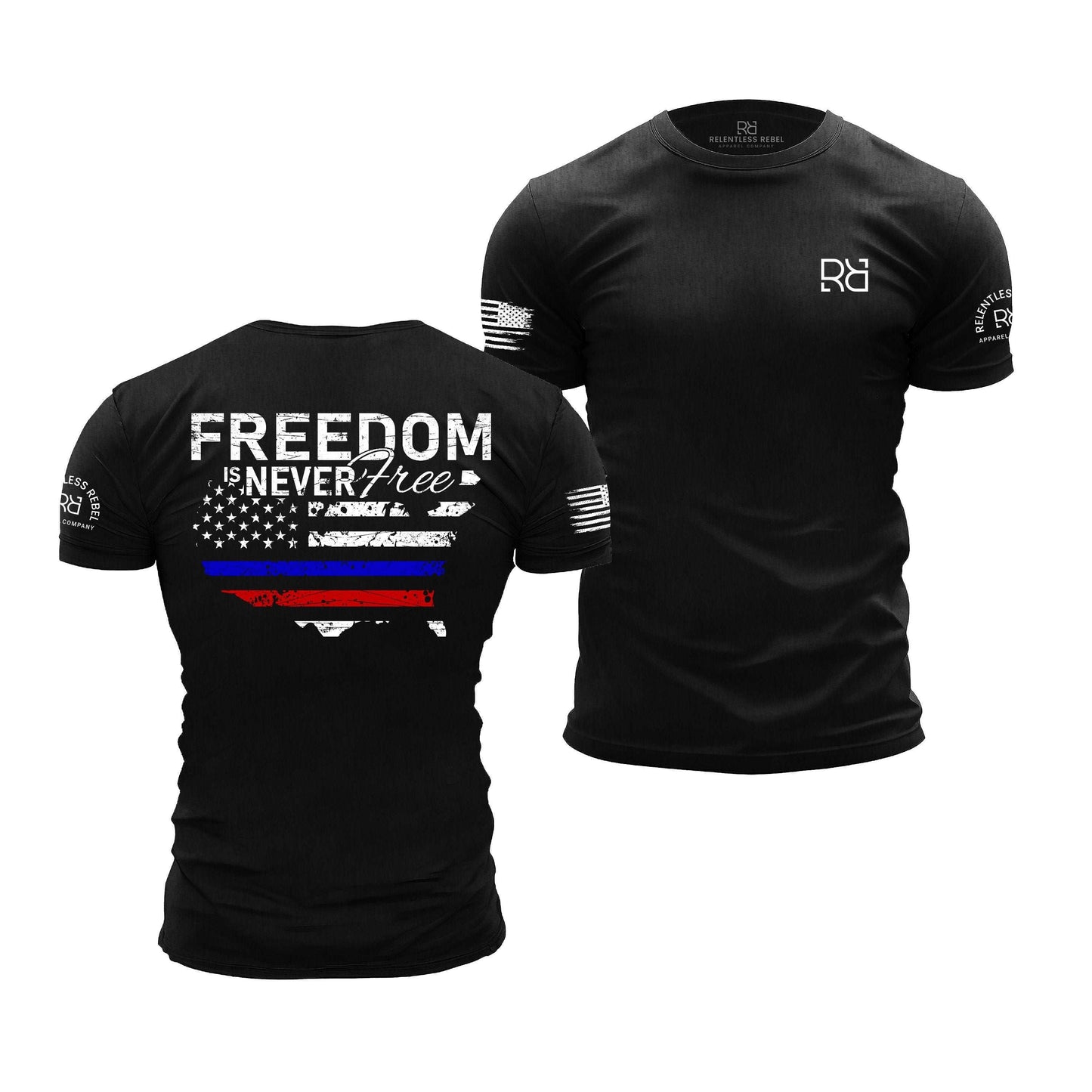 Freedom is Never Free | Image | Premium Men's Tee