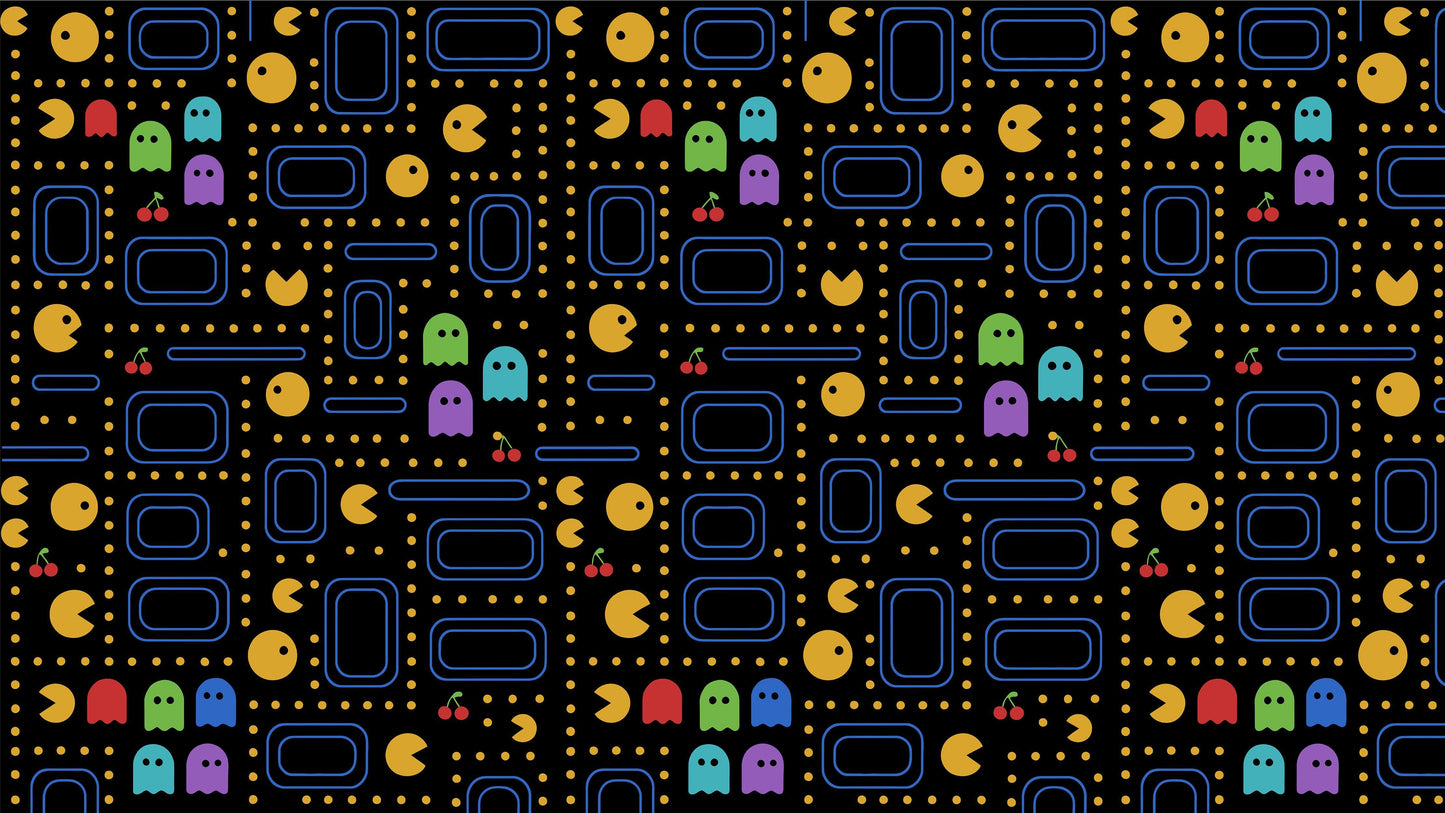 Pacman Wallpaper Mural. #7004