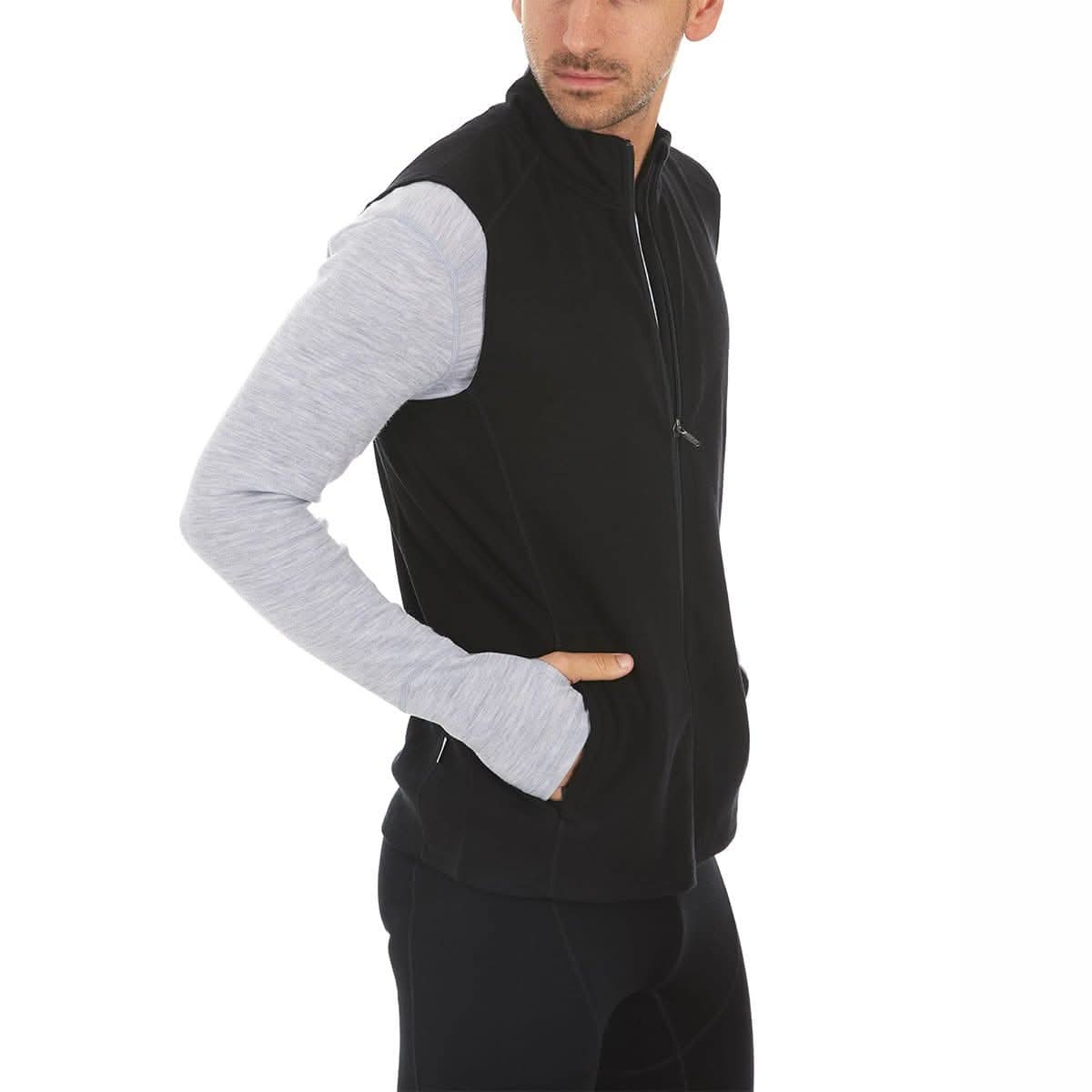 Heavyweight Men's Wool Vest - 100% Merino Wool