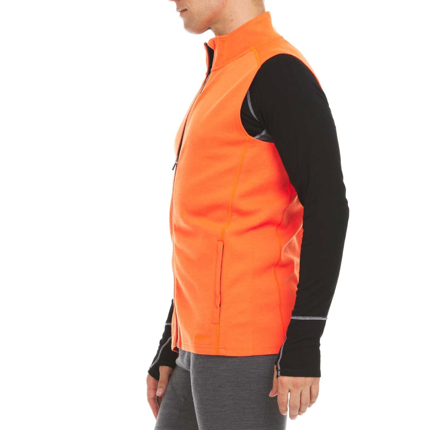 Heavyweight Men's Wool Vest - 100% Merino Wool