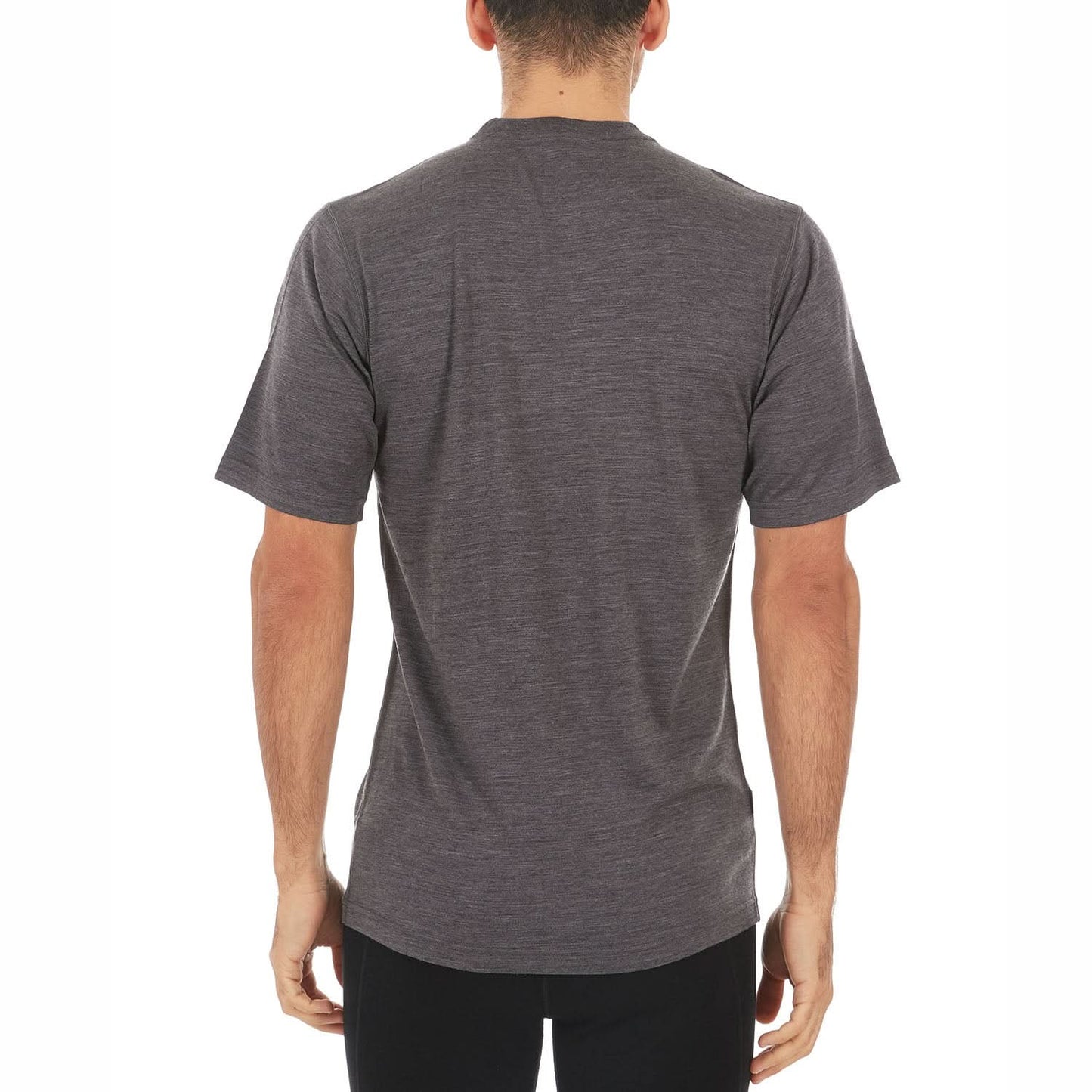 Lightweight Men's Wool T Shirt Crew - 100% Merino Wool