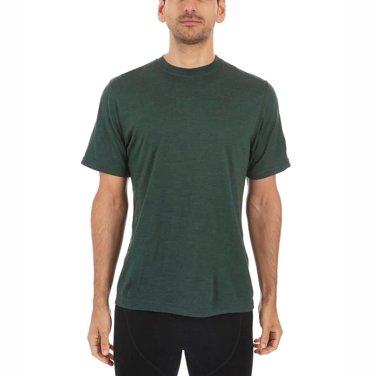 Lightweight Men's Wool T Shirt Crew - 100% Merino Wool