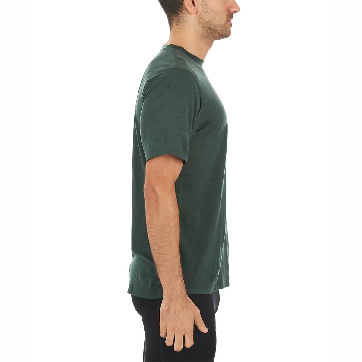 Lightweight Men's Wool T Shirt Crew - 100% Merino Wool