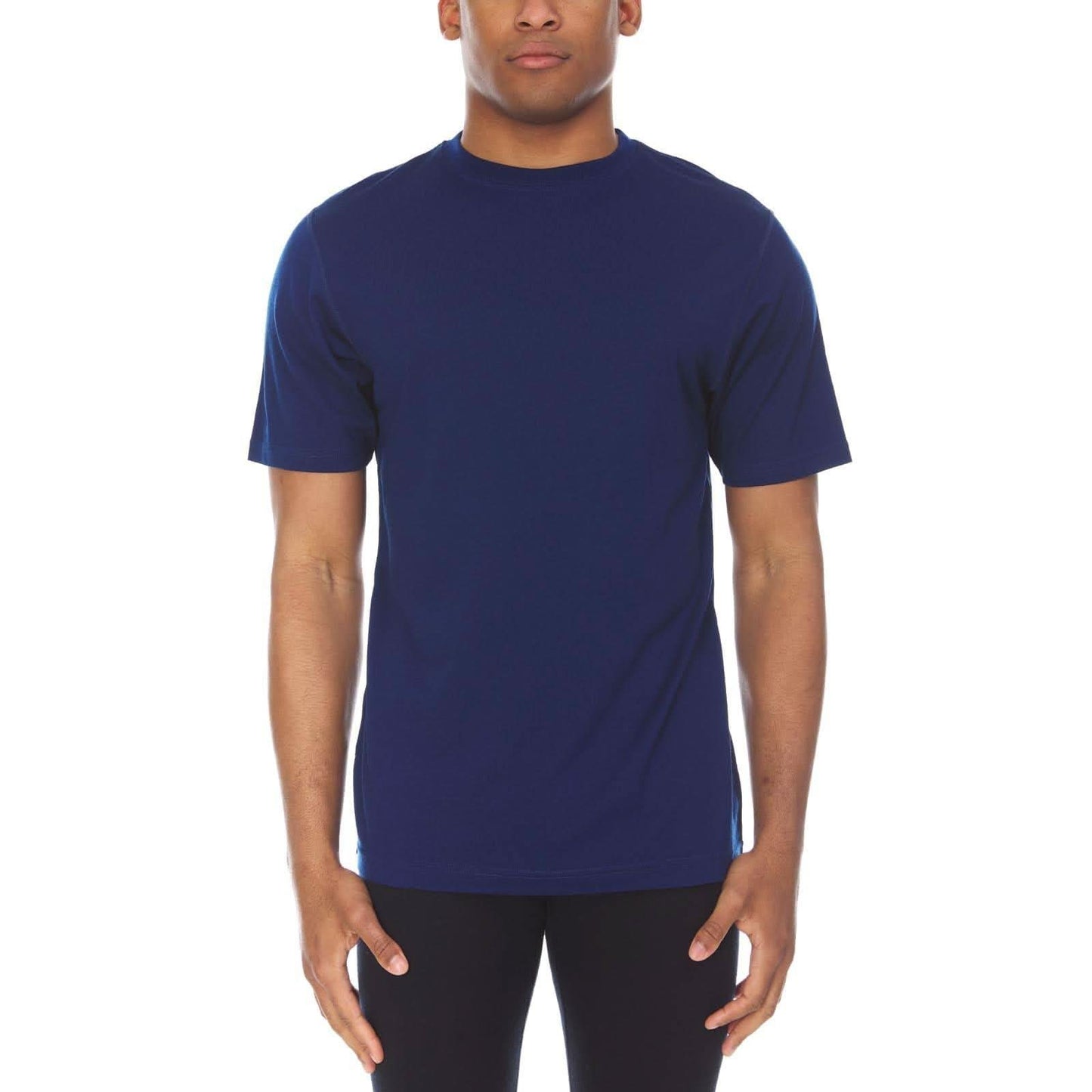 Lightweight Men's Wool T Shirt Crew - 100% Merino Wool