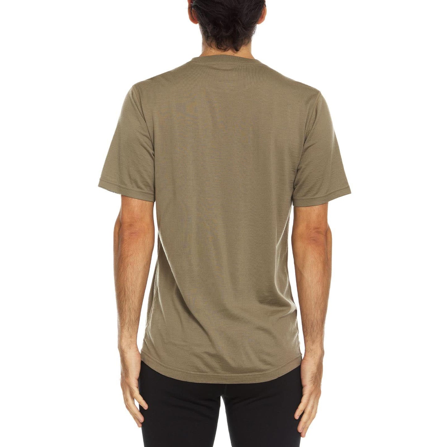Lightweight Men's Wool T Shirt Crew - 100% Merino Wool