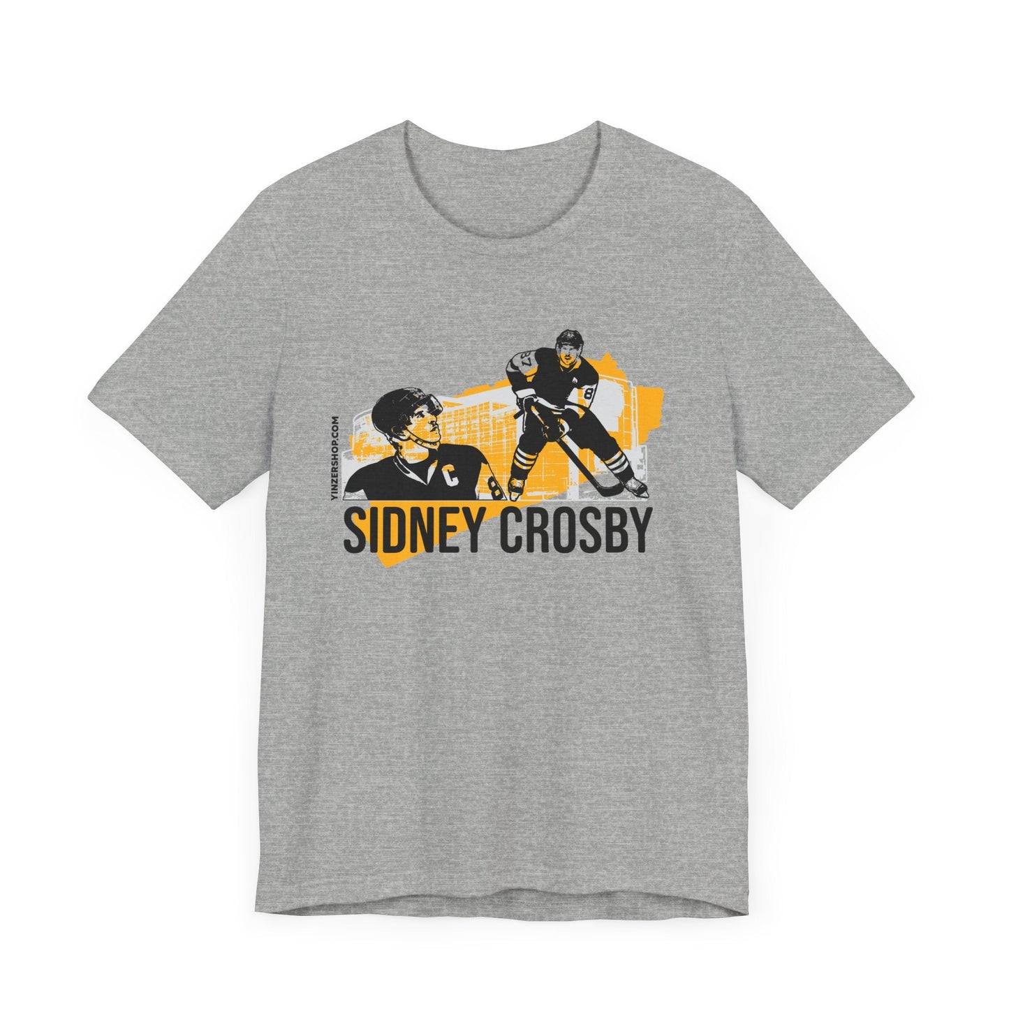 Sidney Crosby Pittsburgh Headliner Series T-Shirt - Unisex bella+canvas 3001 Short Sleeve Tee