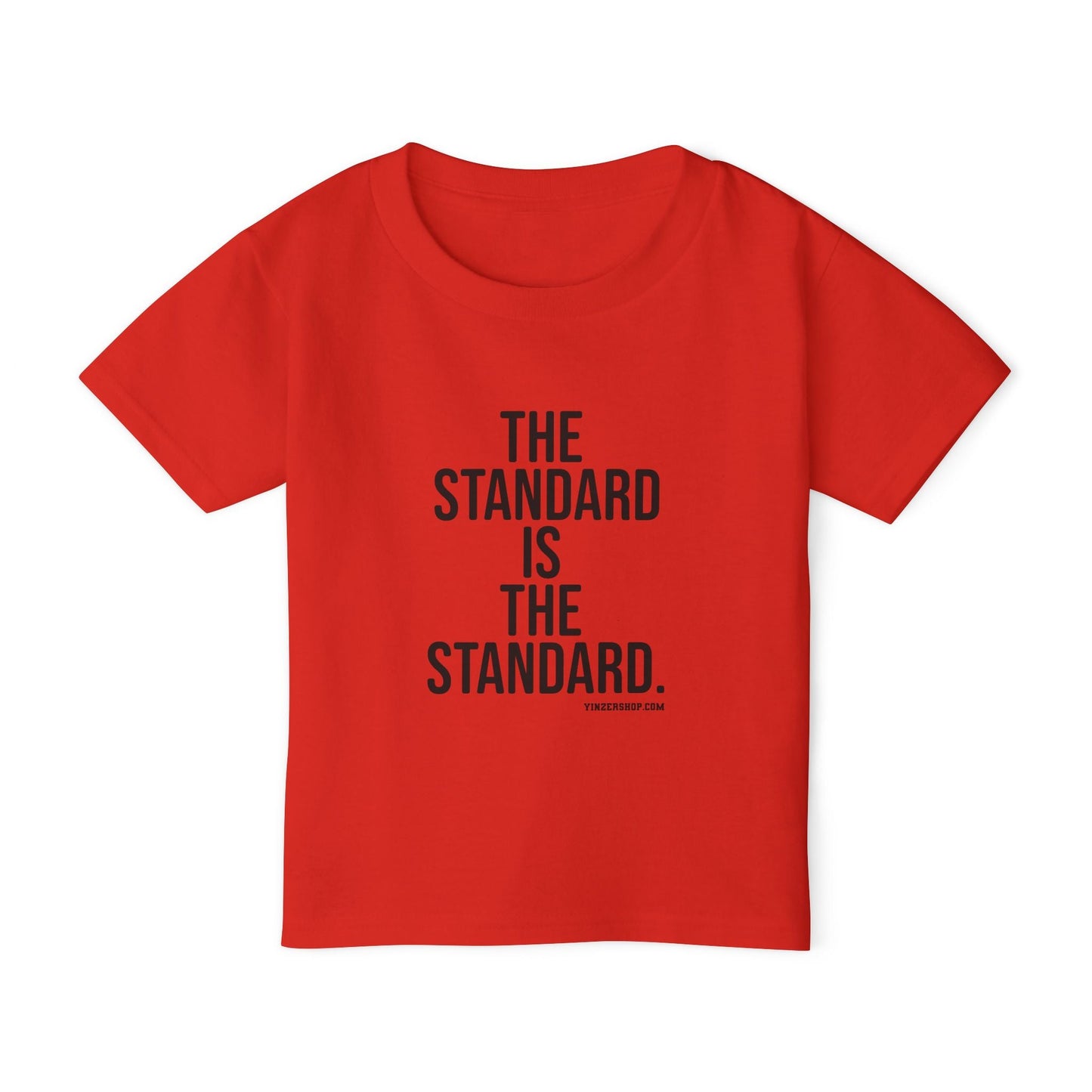 Toddler Cotton T-Shirt - The Standard Classic Fit Kids Cotton Tee by Printify