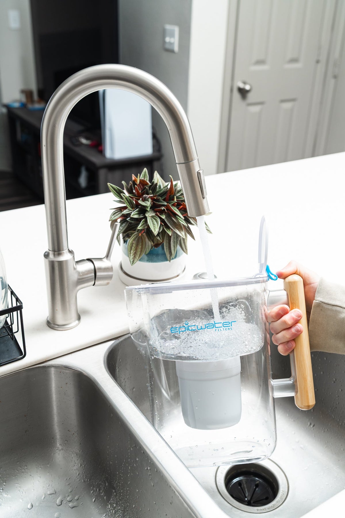 Pure XP Water Filter Pitcher | Reduces Fluoride, PFAS, & Parasites