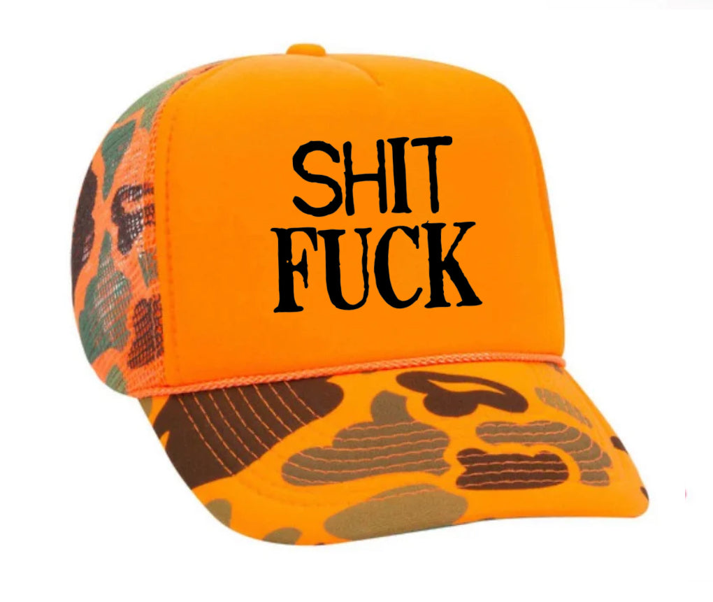 Shit Fuck Trucker Hat