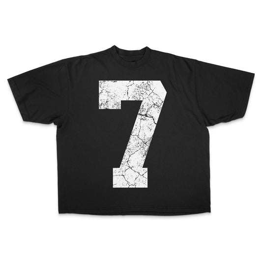 [PRE-ORDER - SHIPS FEBRUARY 6TH] 70x7 Drop Shoulder Tee (Super Oversized) - Black