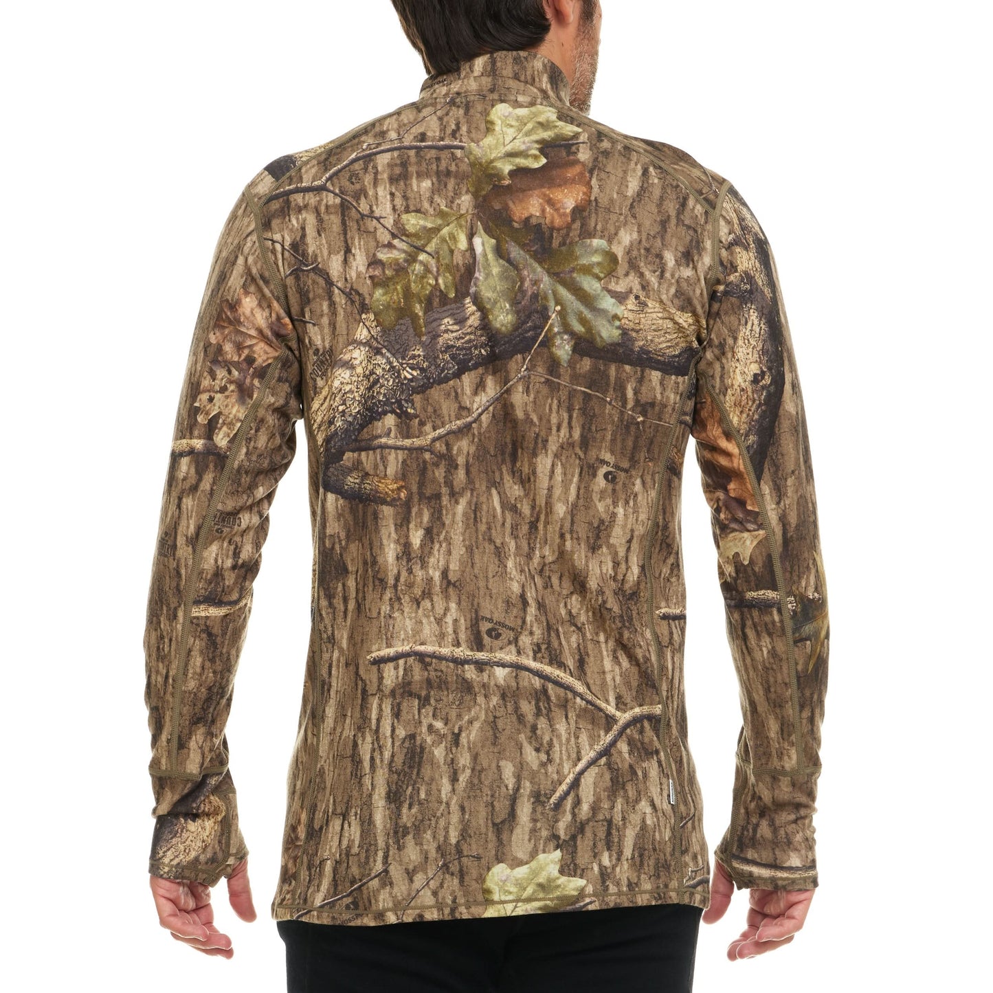 Midweight Men's Wool 1/4 Zip -  100% Merino Wool