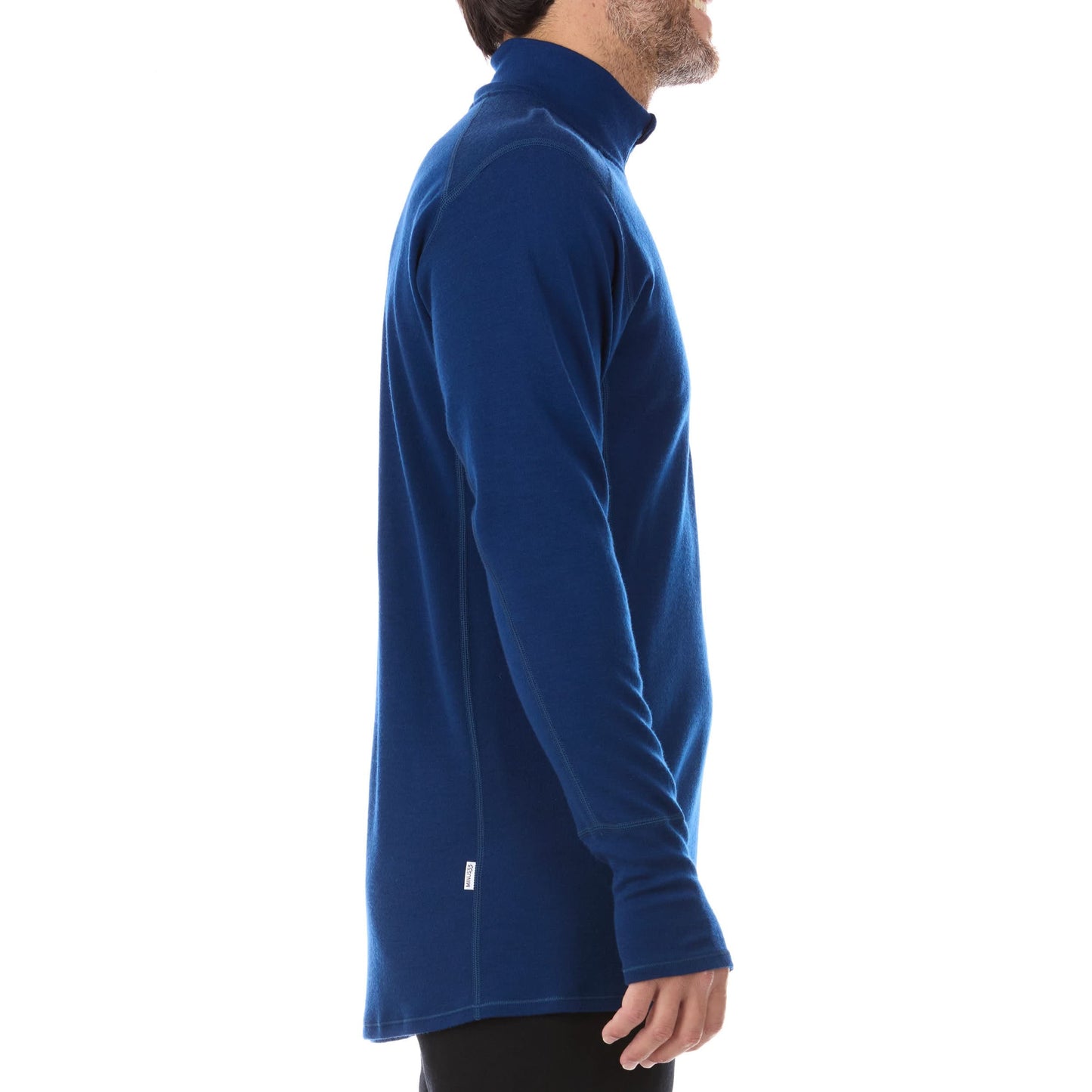 Midweight Men's Wool 1/4 Zip -  100% Merino Wool