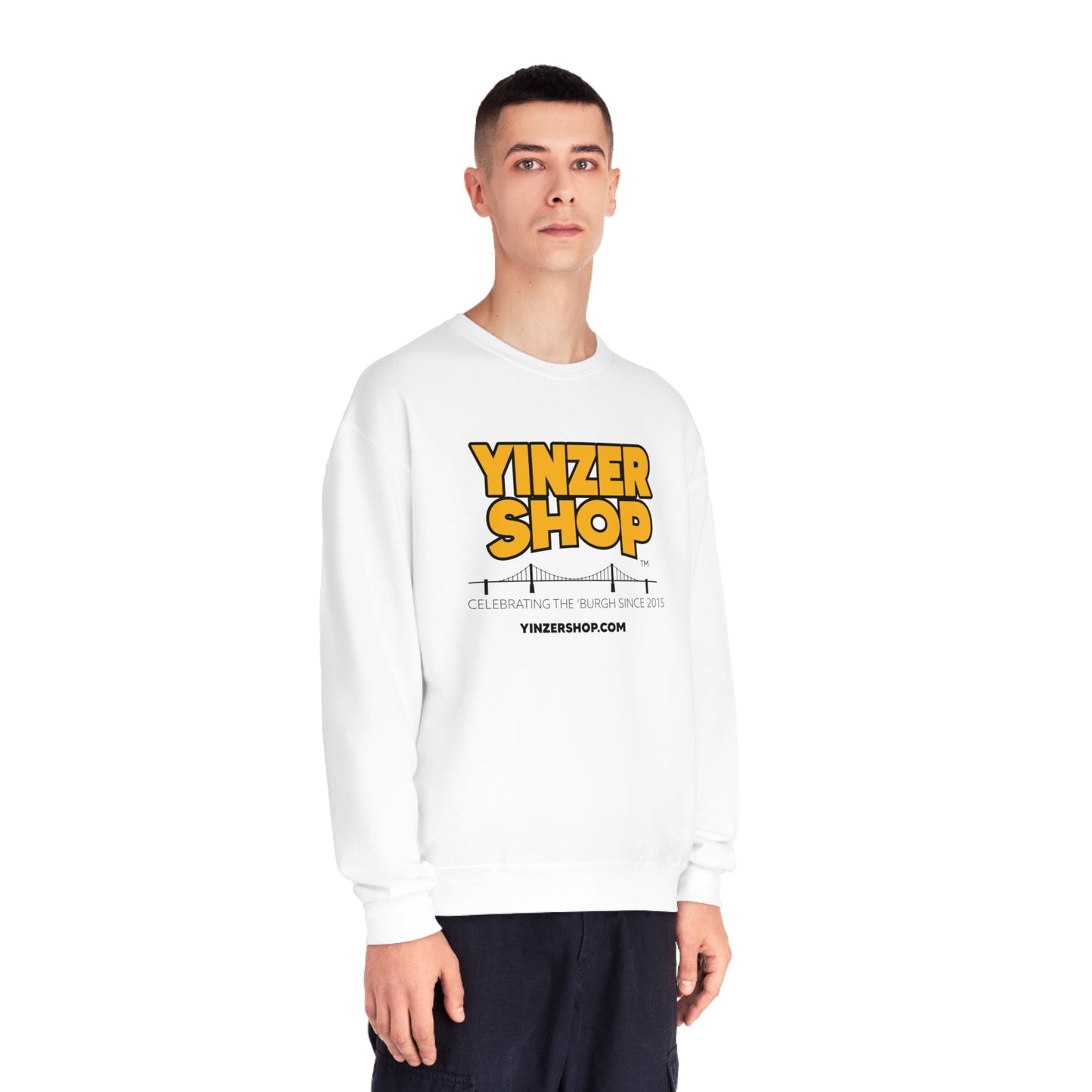 YinzerShop Serving Since 2015 - Jerzees 562MR Unisex NuBlend® Crewneck Sweatshirt