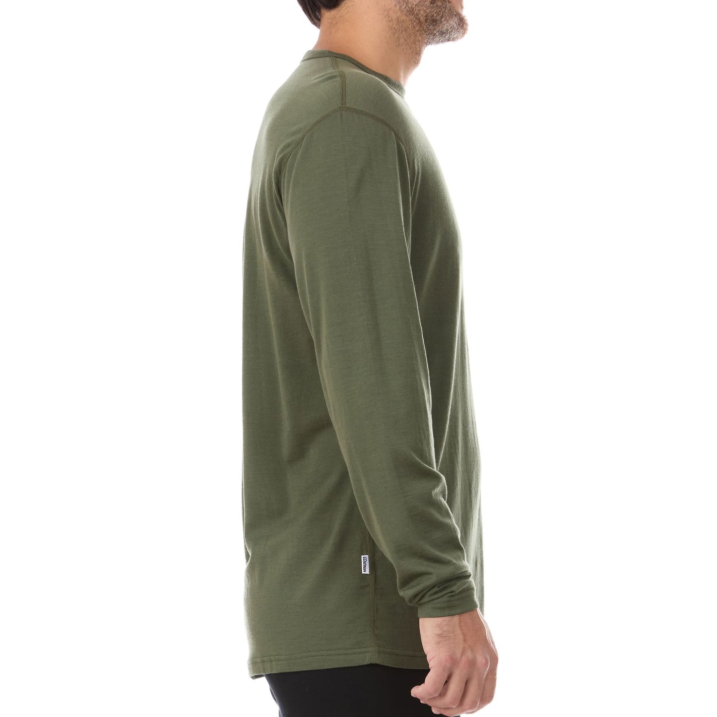Lightweight Men's Wool Crew - 100% Merino Wool