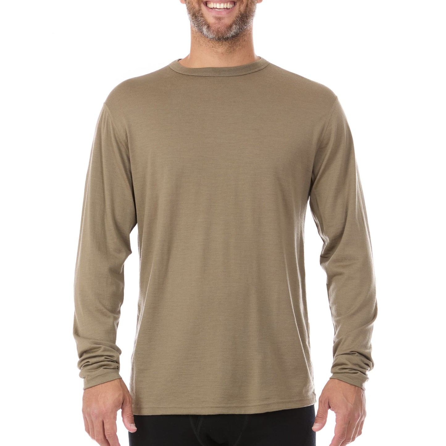 Lightweight Men's Wool Crew - 100% Merino Wool