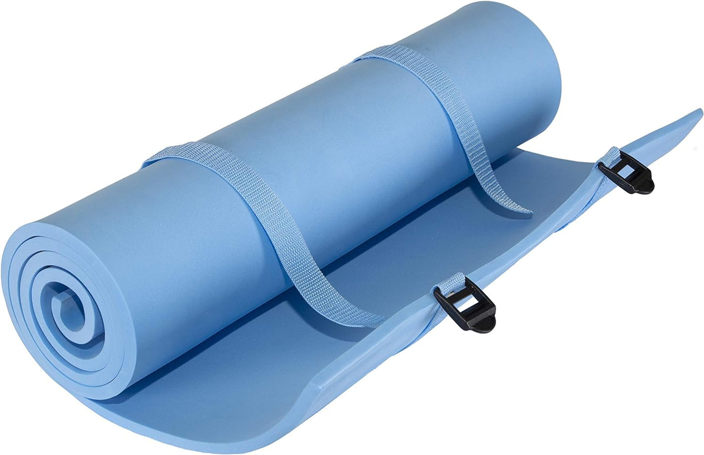 Stansport Packlite Sleeping Pad - Blue - Deluxe - 72 x 19 x 5/8