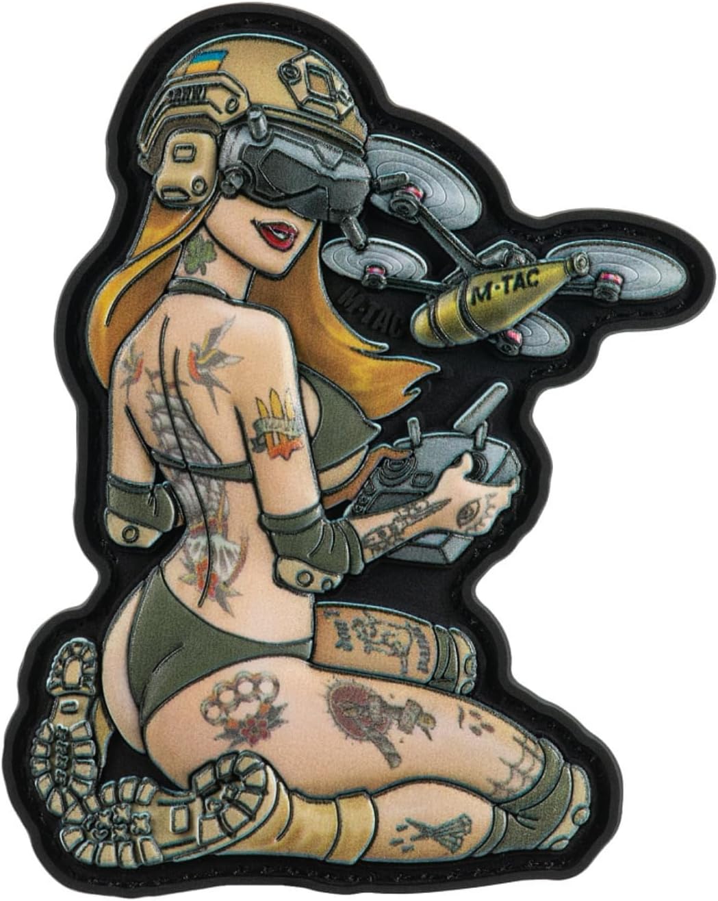 M-Tac Morale Patch Tactical Girl