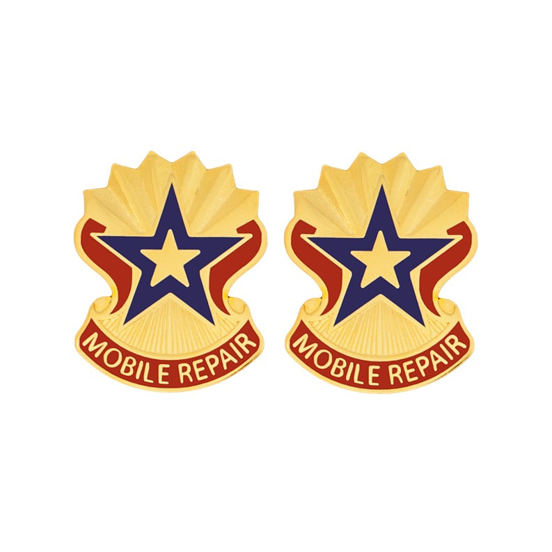 71st Maintenance Battalion Unit Crest DUI - 1 Pair - MOBILE REPAIR