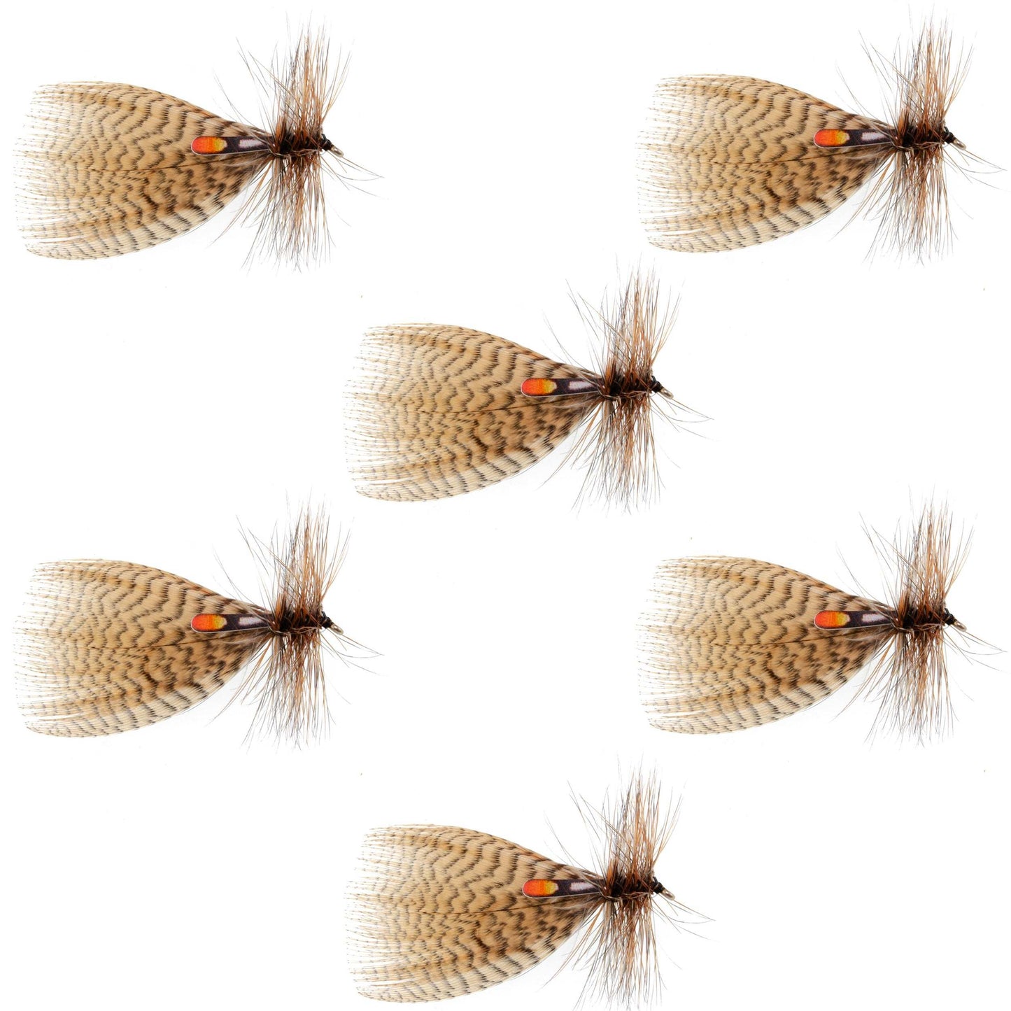Hornberg Special Streamer or Dry Fly - 6 Flies - Hook Size 8