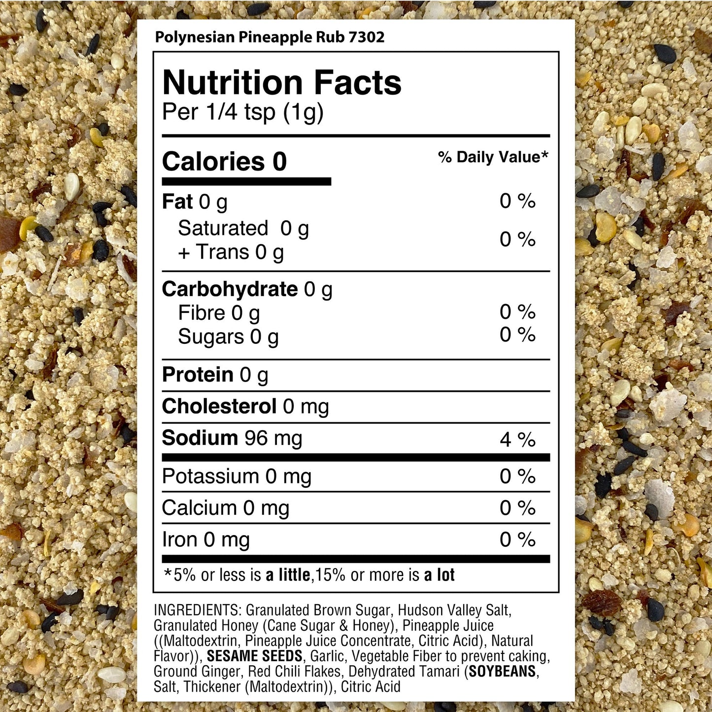 Polynesian Pineapple Rub