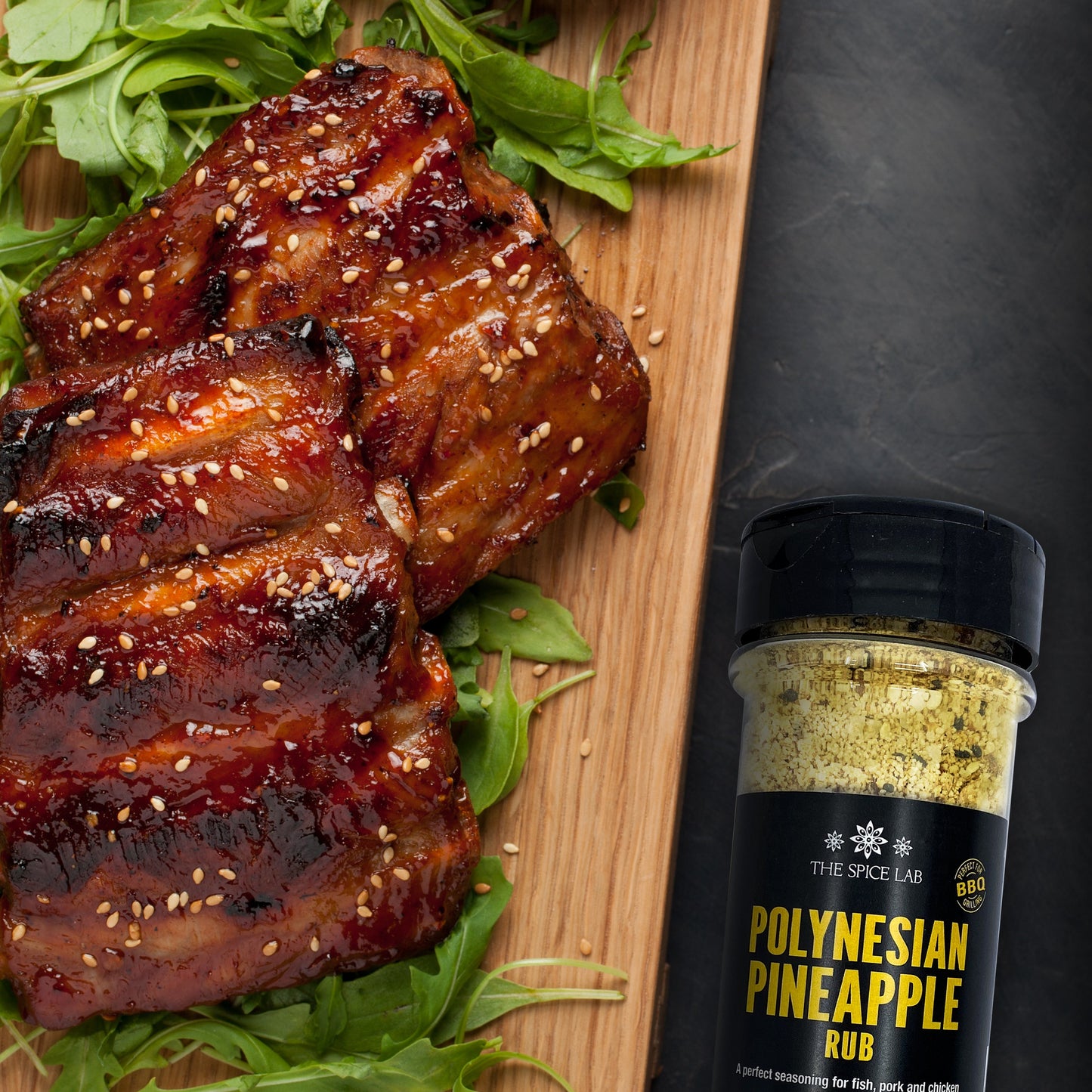 Polynesian Pineapple Rub