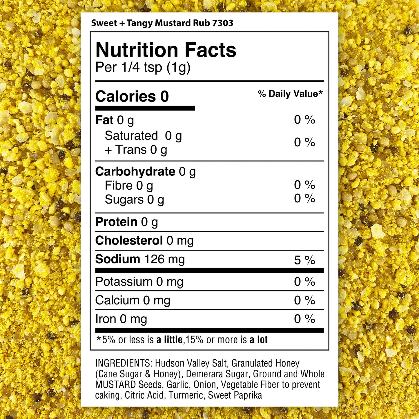 Sweet + Tangy Mustard Rub