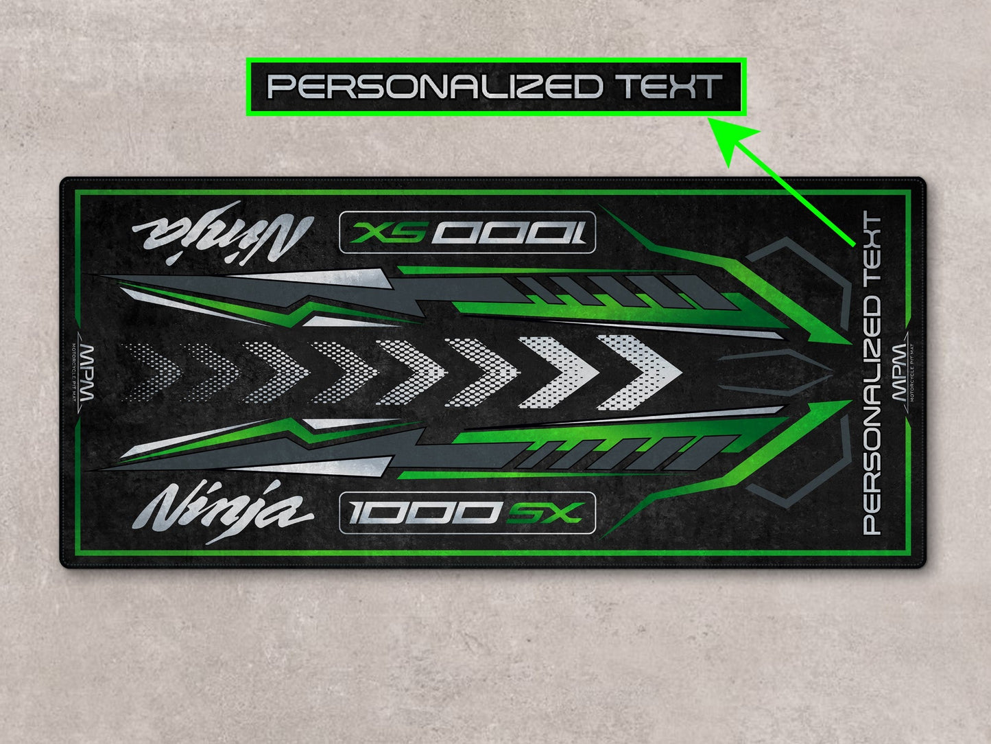 MPM Motorcycle Mat for Kawasaki 1000SX - MM7390