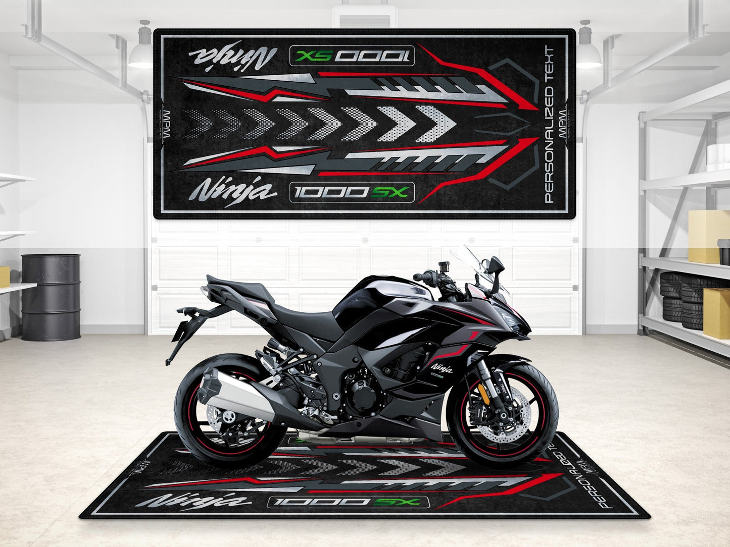 MPM Motorcycle Mat for Kawasaki 1000SX - MM7390